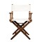 Whitecap Newport Director's Chair with Natural Fabric Seat 60044 - alternate 3